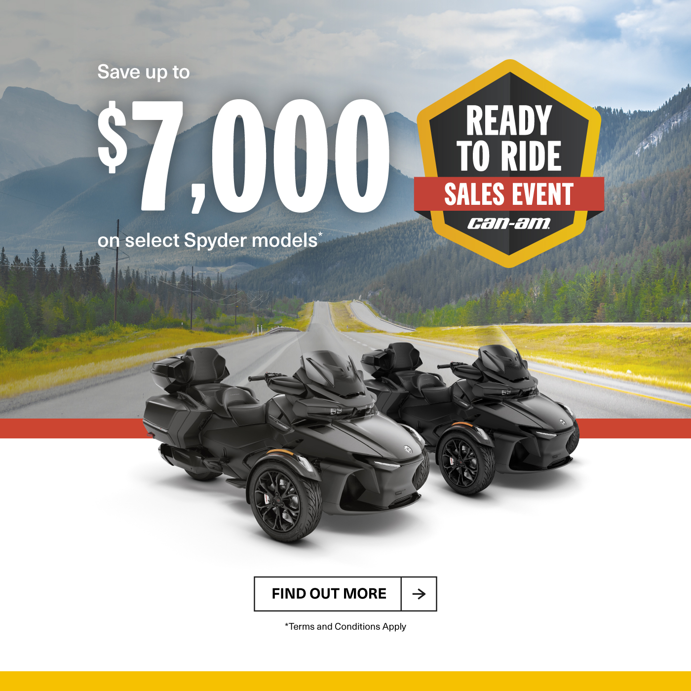 NZ Can-Am On-Road - Q2  Retail Program 2025 Ryker