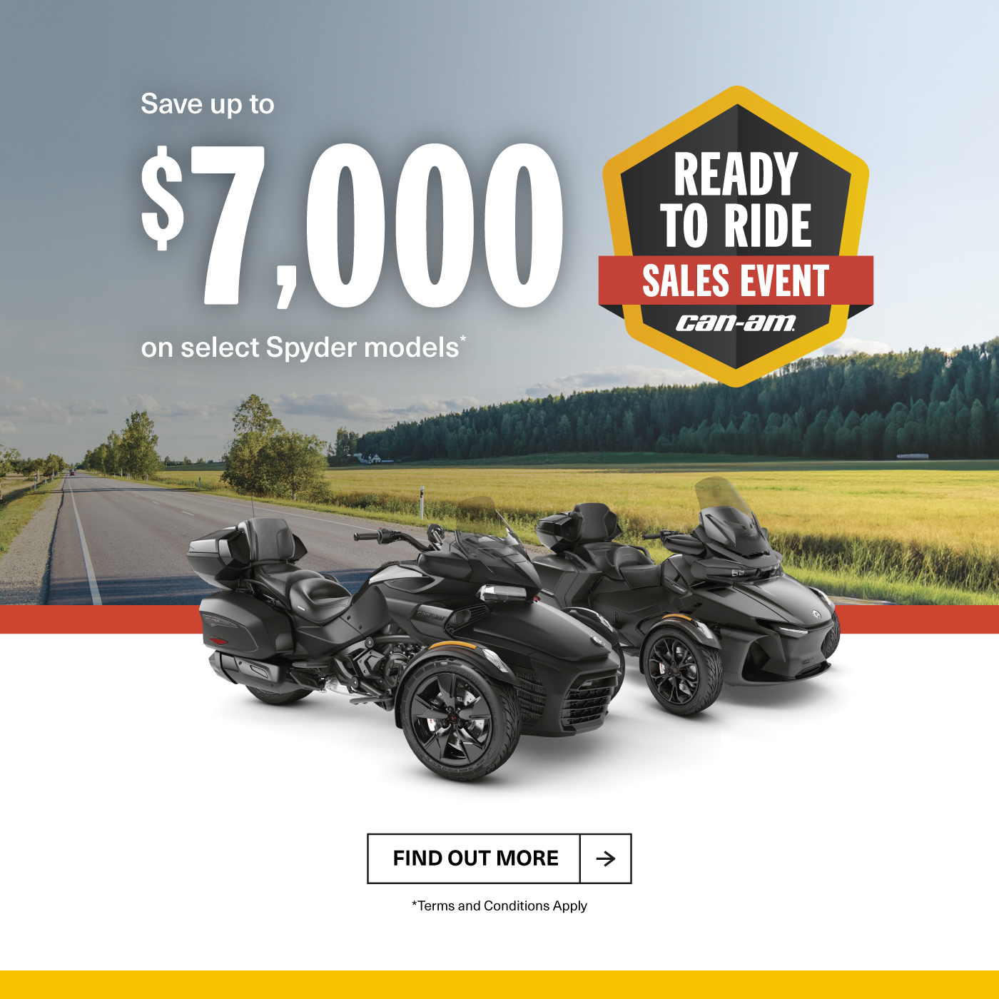 NZ Can-Am On-Road - Q2  Retail Program 2025 Spyder