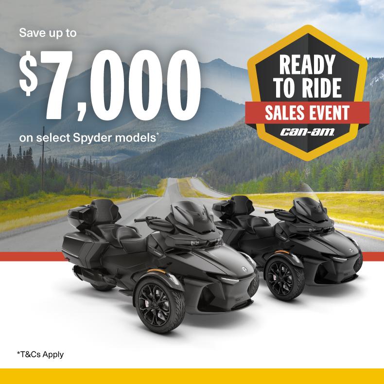 NZ Can-Am On-Road - Q2  Retail Program 2025 Spyder